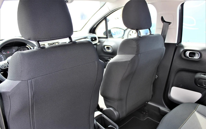 Citroen C3 cena 45900 przebieg: 95000, rok produkcji 2019 z Łęknica małe 379